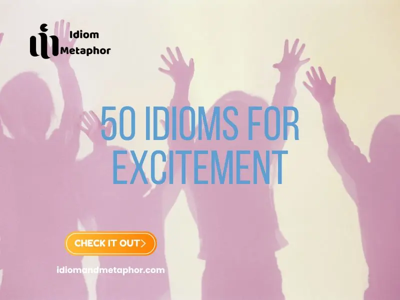 Idioms For Excitement