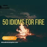 Idioms For Fire