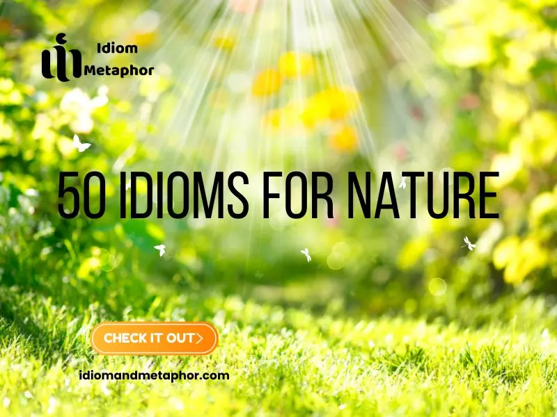 Idioms For Nature