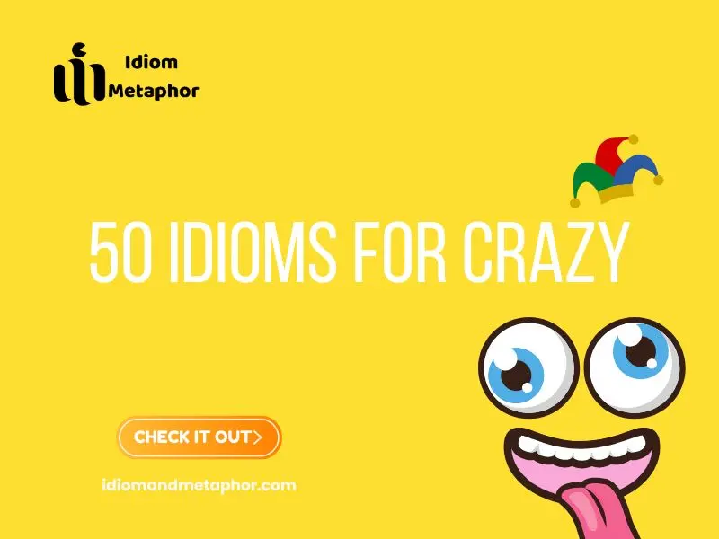 Idioms For Crazy