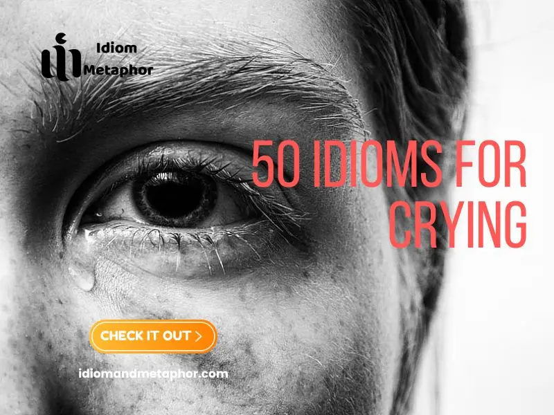 Idioms For Crying