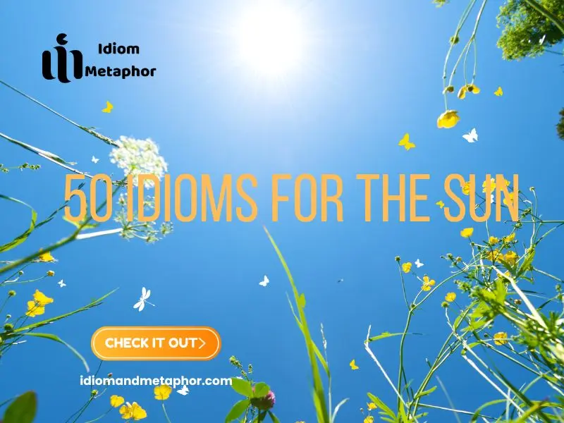 Idioms For The Sun