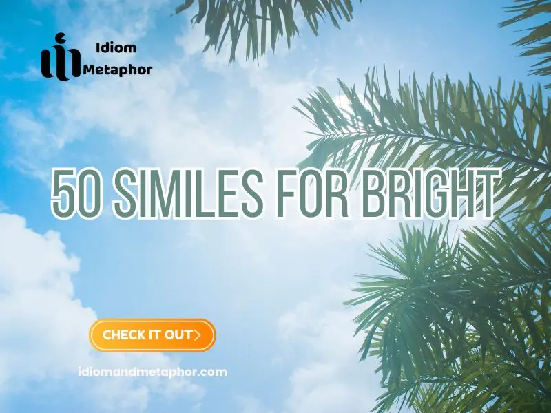 Similes For Bright