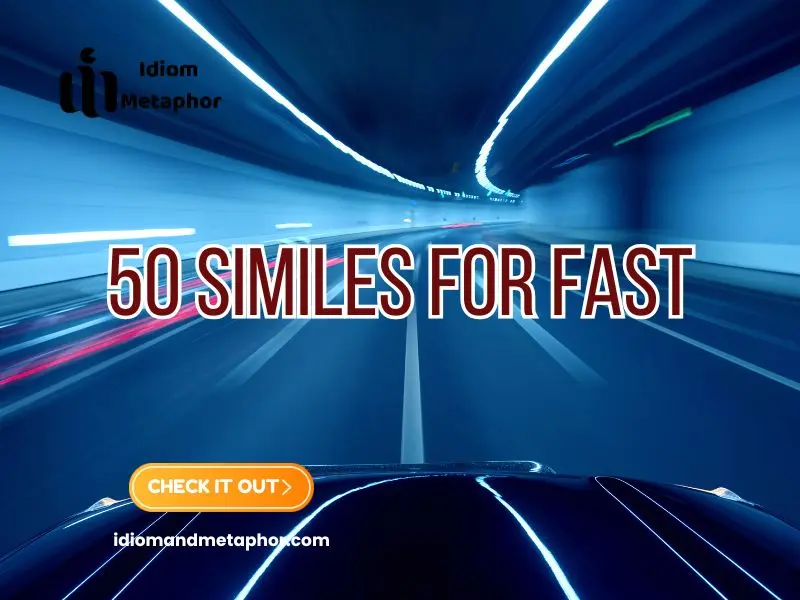Similes For Fast
