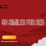 Similes For Red