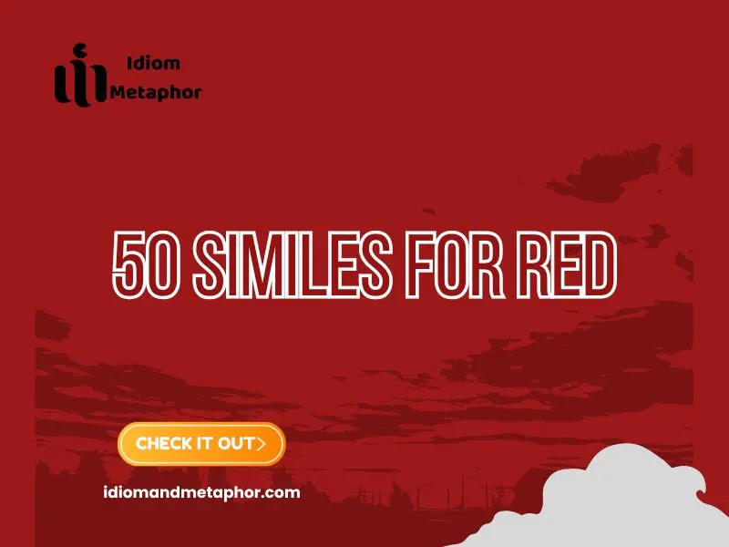 Similes For Red