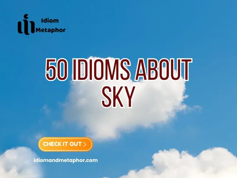 Idioms About Sky