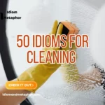 Idioms For Cleaning