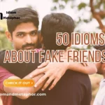 Idioms About Fake Friends