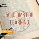 Idioms For Learning