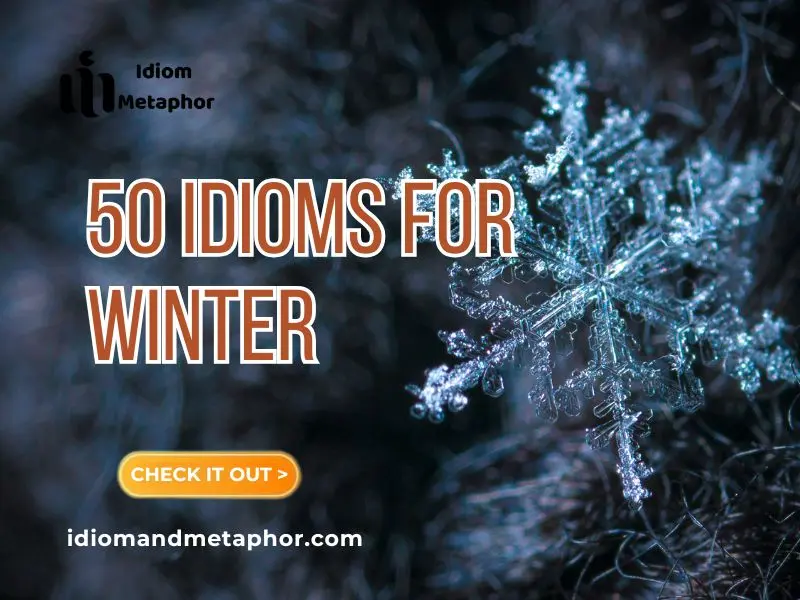 Idioms For Winter