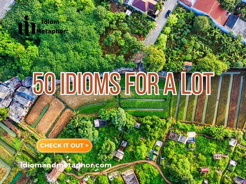 Idioms For A Lot