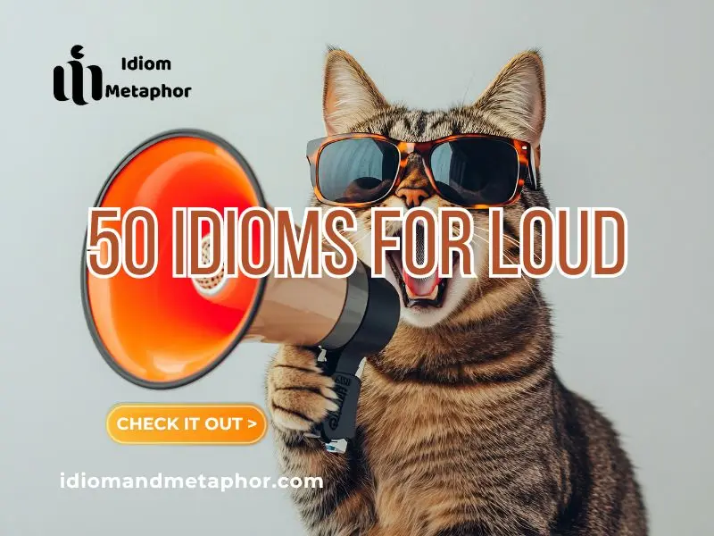 Idioms For Loud