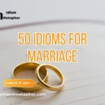 Idioms For Marriage