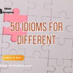 Idioms For Different