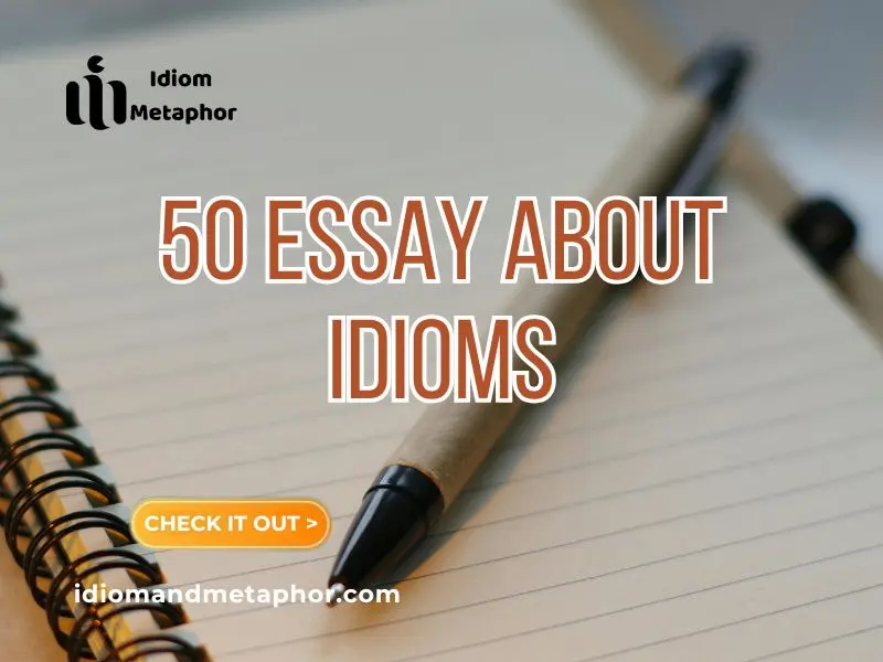 Essay About Idioms