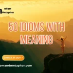 Idioms With Meaning
